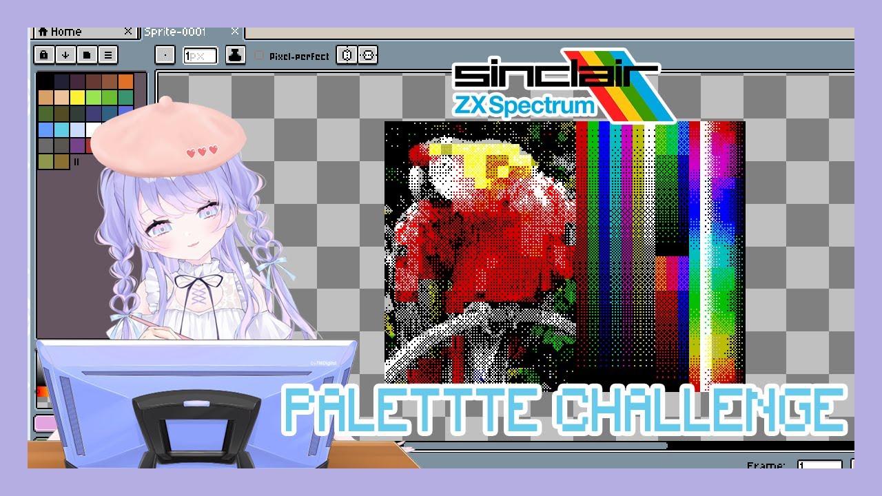 Art】Making Pixel Art with Only ZX Speccy Colors! - YouTube