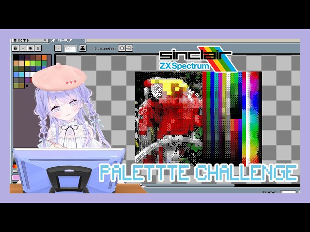Art】Making Pixel Art with Only ZX Speccy Colors! - YouTube