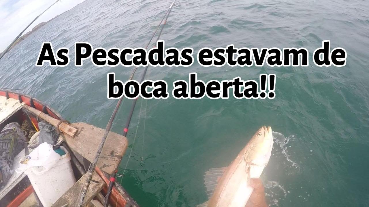 As Pescadas estavam de boca aberta!