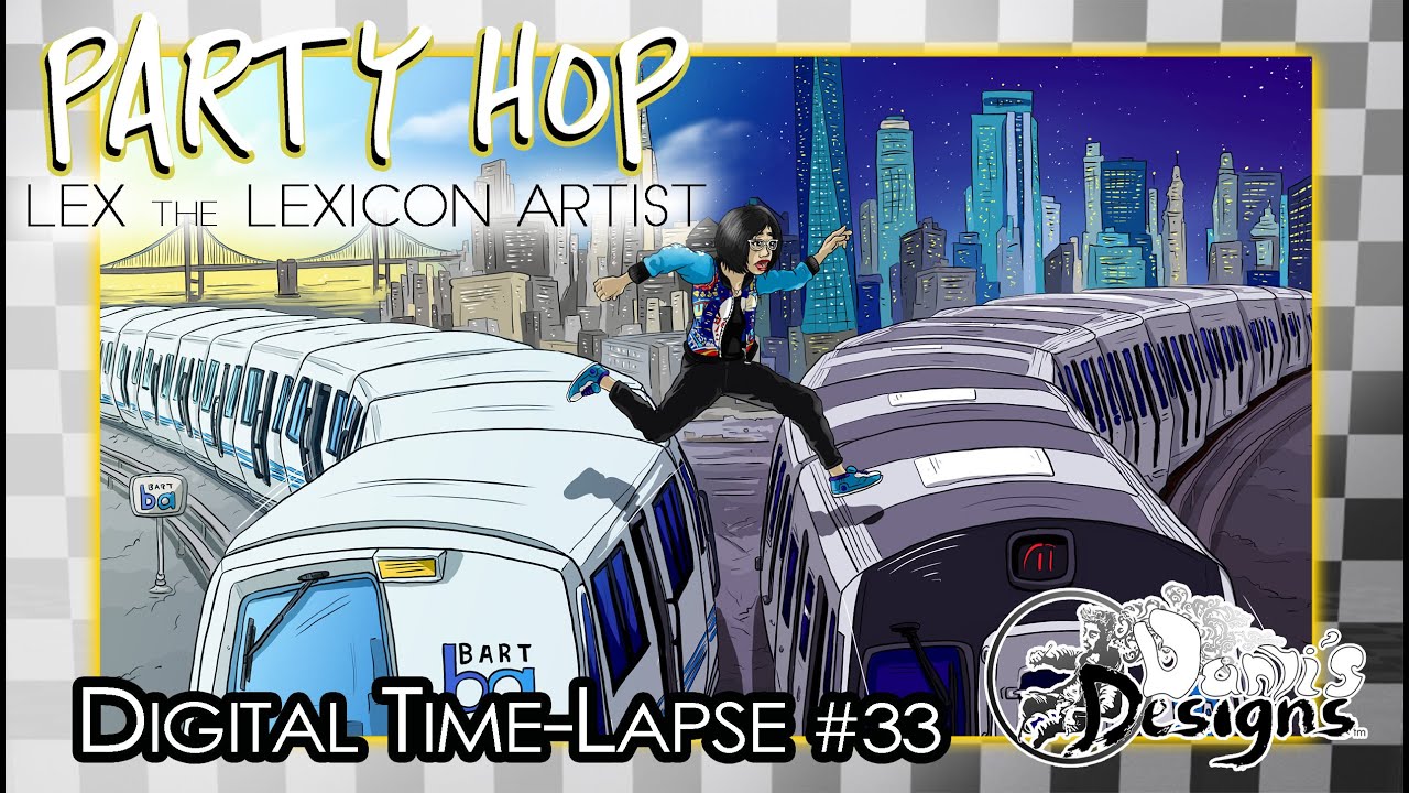The Art of Lex the Lexicon Artist's "PARTY HOP"