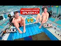 SPLASH BATTLE #2 | Skinny vs Muscle guys at the swimming pool