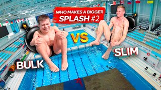 SPLASH BATTLE #2 | Skinny vs Muscle guys at the swimming pool