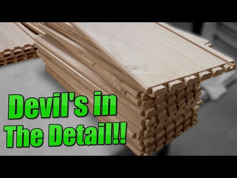 Machining Components For Dovetail Drawer Construction