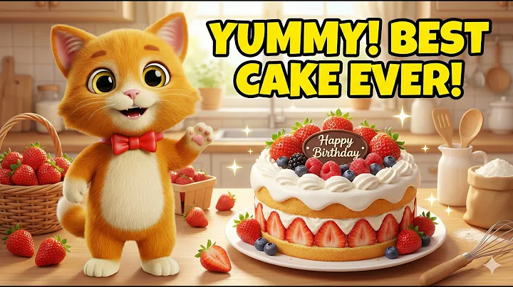 The Sweetest Strawberry Cake & A Tiny Rescue ✨