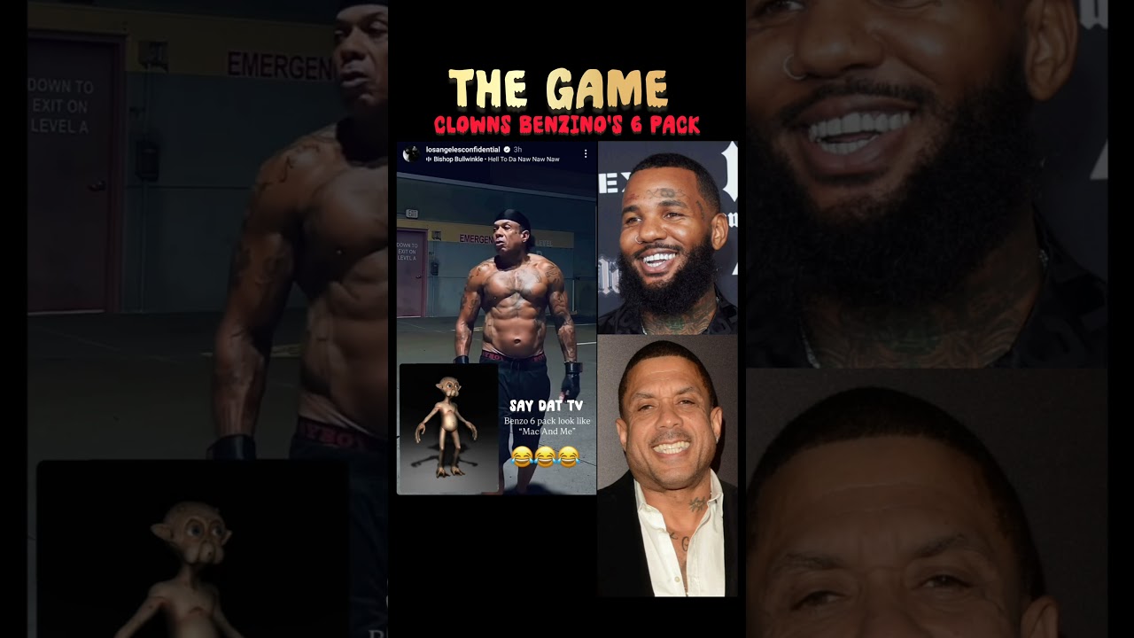 Watch The Game Trolls Benzino & Clowns His 6 Pack. on YouTube Watch The Game Trolls Benzino & Clowns His 6 Pack. on YouTube
