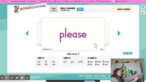 Fundations Unit 4 Week 1 Day 2