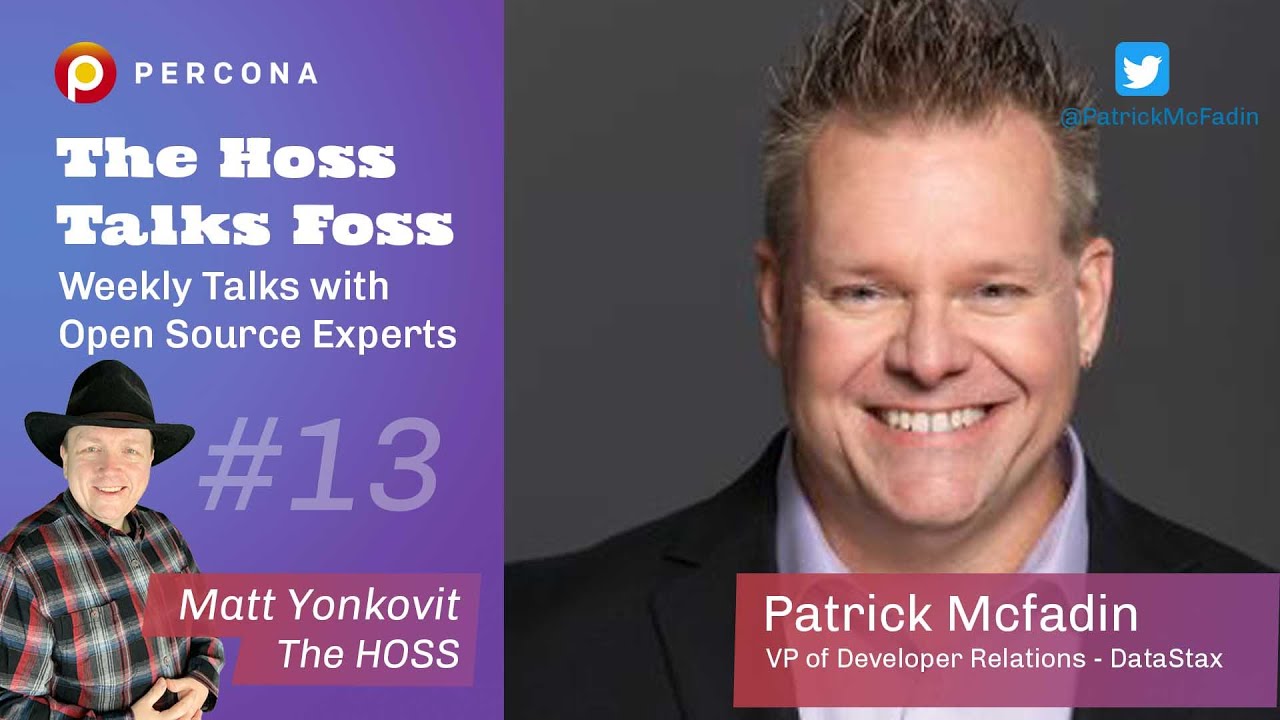 Apache Cassandra, DataStax, role of SRE/DBRE and DBA's - Percona Podcast 13