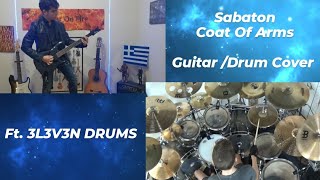 Sabaton - Coat Of Arms Guitar/Drum Cover Ft. @3L3V3NDRUMS