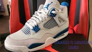 Jordan 4 Military Blue🔥🔥🔥(Watch Before You Buy )