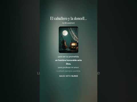 El Caballero y la Doncella #tango #gallego