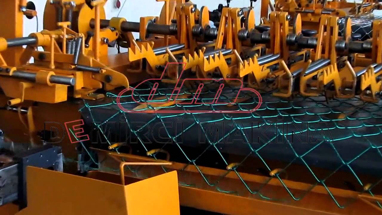 Demirci Makina ADF 3 Double Spiral Automatic Chain Link Fencing Machine