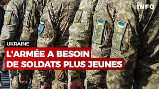 Ukraine : l'armée a besoin de soldats plus jeunes - RTBF Info