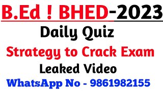 BED, BHED -2023 PREPARATION  Through Our Paid Telegram Group & Application 100 % Qualify Guarantee screenshot 2
