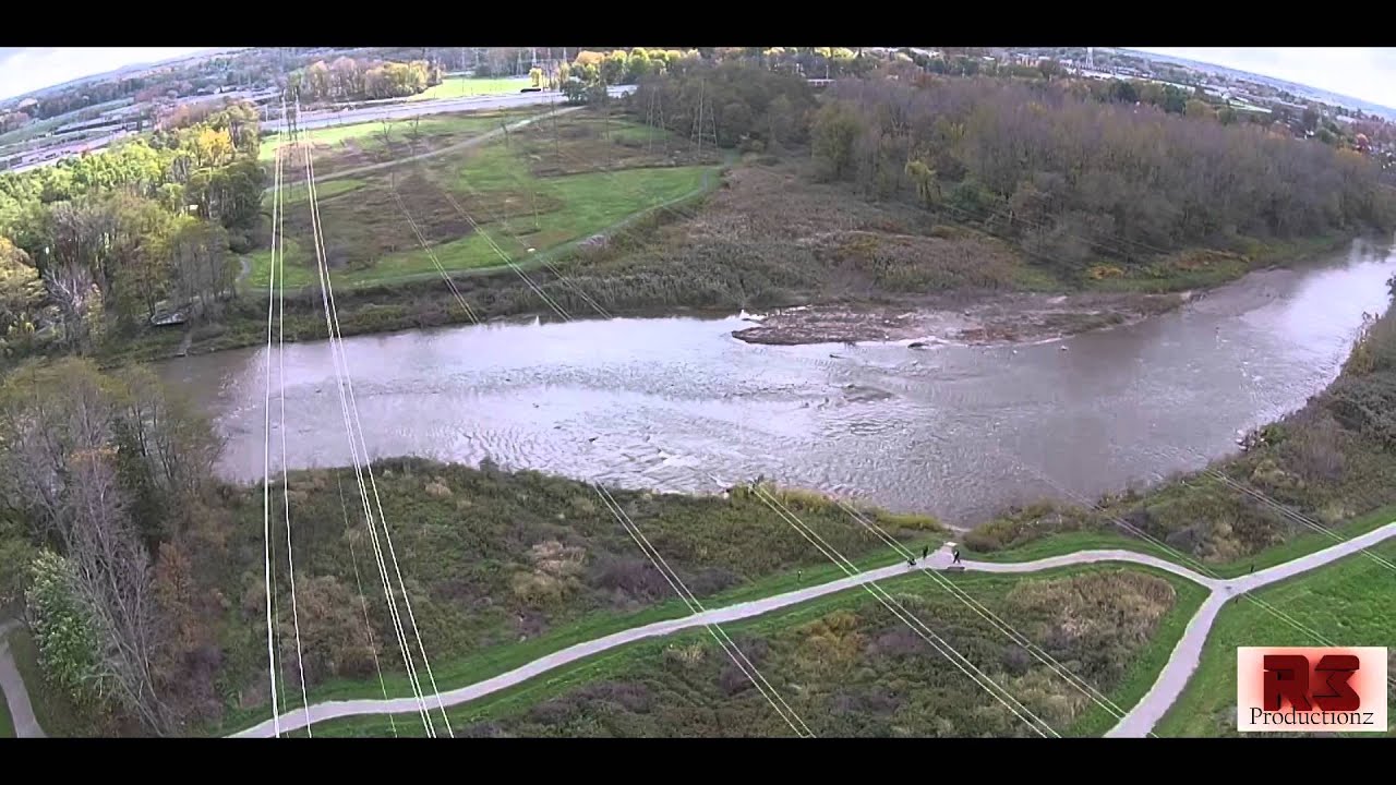 Aerial footage of Eastlake, Ohio shot by R3 Productionz YouTube