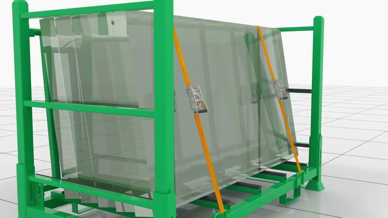 The safest glass transport pallet