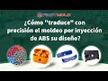 ¿Cómo traduce con precisión el #moldeo por inyección de #ABS tus diseños? #producción #proceso