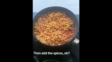 how to cook instant noodles, ok?