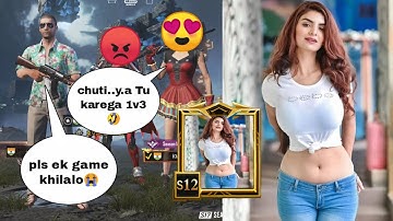 Random 3 players call me Noob / challenge for 1vs 3 TDM room (part - 70)