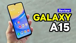 รีวิว Galaxy A15 จอชัด พอร์ตครบ กล้อง 50MP เริ่ม 6,xxx บาท