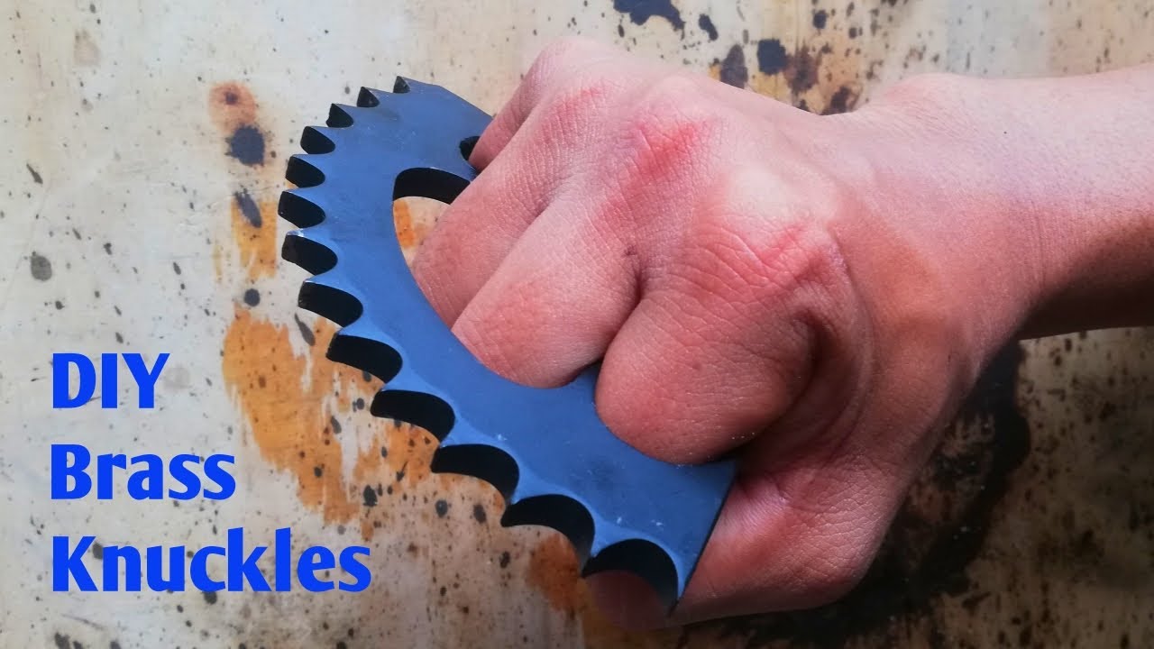 DIY How To Make Brass Knuckles