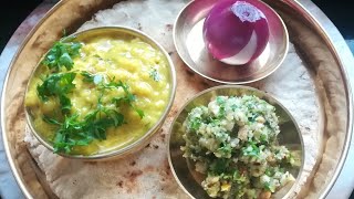 गजानन महाराजांचा नैवेद्य | Authentic Maharashtrian Pithla Bhakri Recipe with Kharada