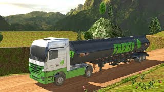 Offroad Oil Tanker Truck Transport Driver #2 – Làm Tài Xế Lái Xe Bồn Chở Dầu Trên Đường Hiểm Trở screenshot 5