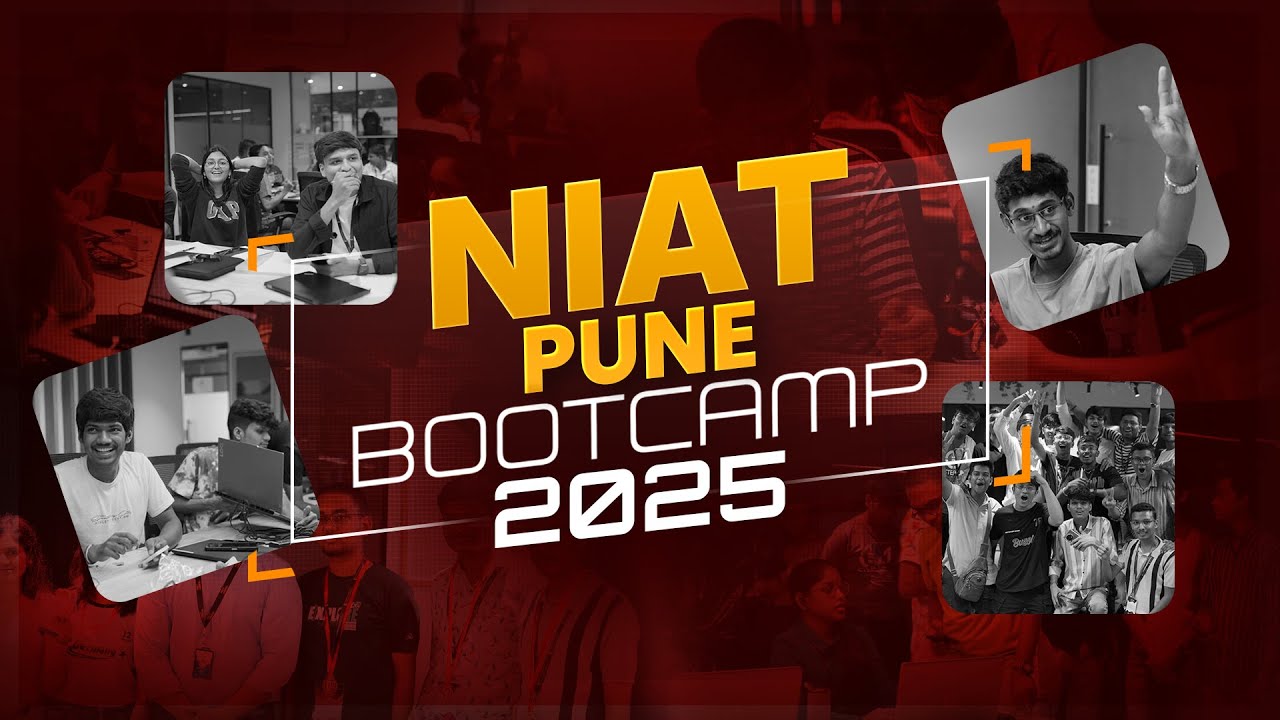 NIAT Pune Bootcamp 2025 | Иммерсивное обучение технологиям для группы бакалавриата по техническим...