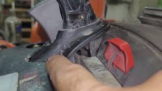 HUSQVARNA K970 Broken Throttle Trigger Replacement - Quick Review (need full length?)