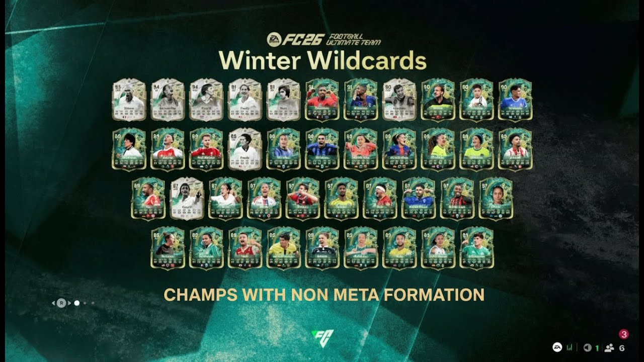 FUT Champs LIVE WITH NON META FORMATION 🔥 | Winter Wildcards Promo