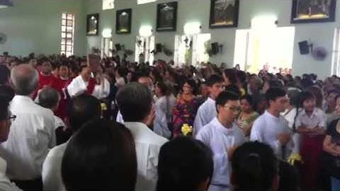 Thánh lễ đón tiếp Đức Tổng Giám Mục Leopoldo Girelli. Tại G