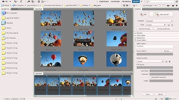 Adobe Bridge: Create a Web Gallery