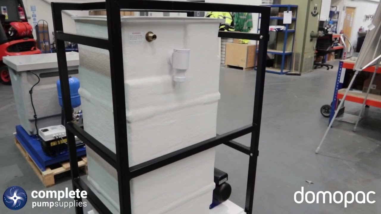 Domopac Portable CAT 5 Packaged Booster Set & Tank