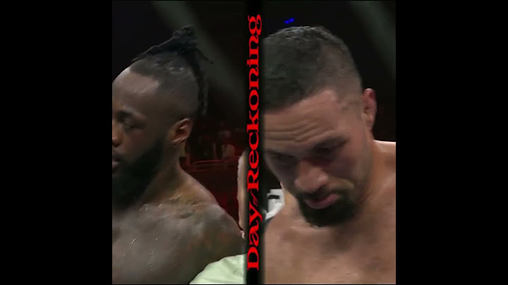 Joseph Parker STUNS Deontay Wilder In Riyadh 🤯 #boxing