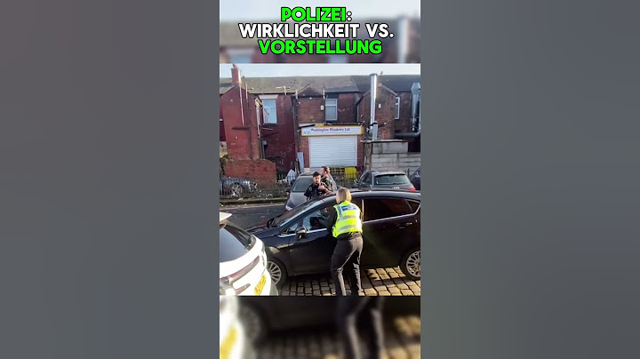 Der krasse Unterschied: Polizei: Realität vs. Vorstellung