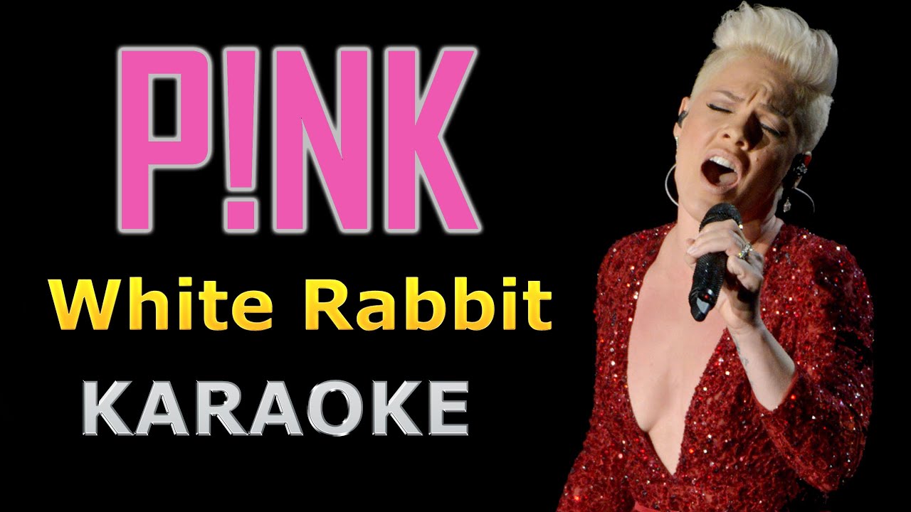 Pink - White Rabbit Karaoke Version - YouTube