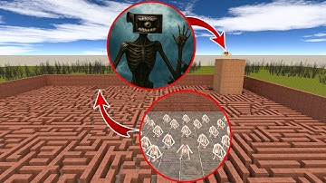 MEGAHORN VS SCP 096 In Garry