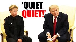 'Quiet Quiet': Trump CLASHES With CNN Reporter During Teen Lifeguard Welcoming Event