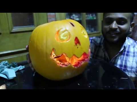 Tamil Comedy - Kutti Hari's Vlog - Halloween Pumpkin Challenge 2017