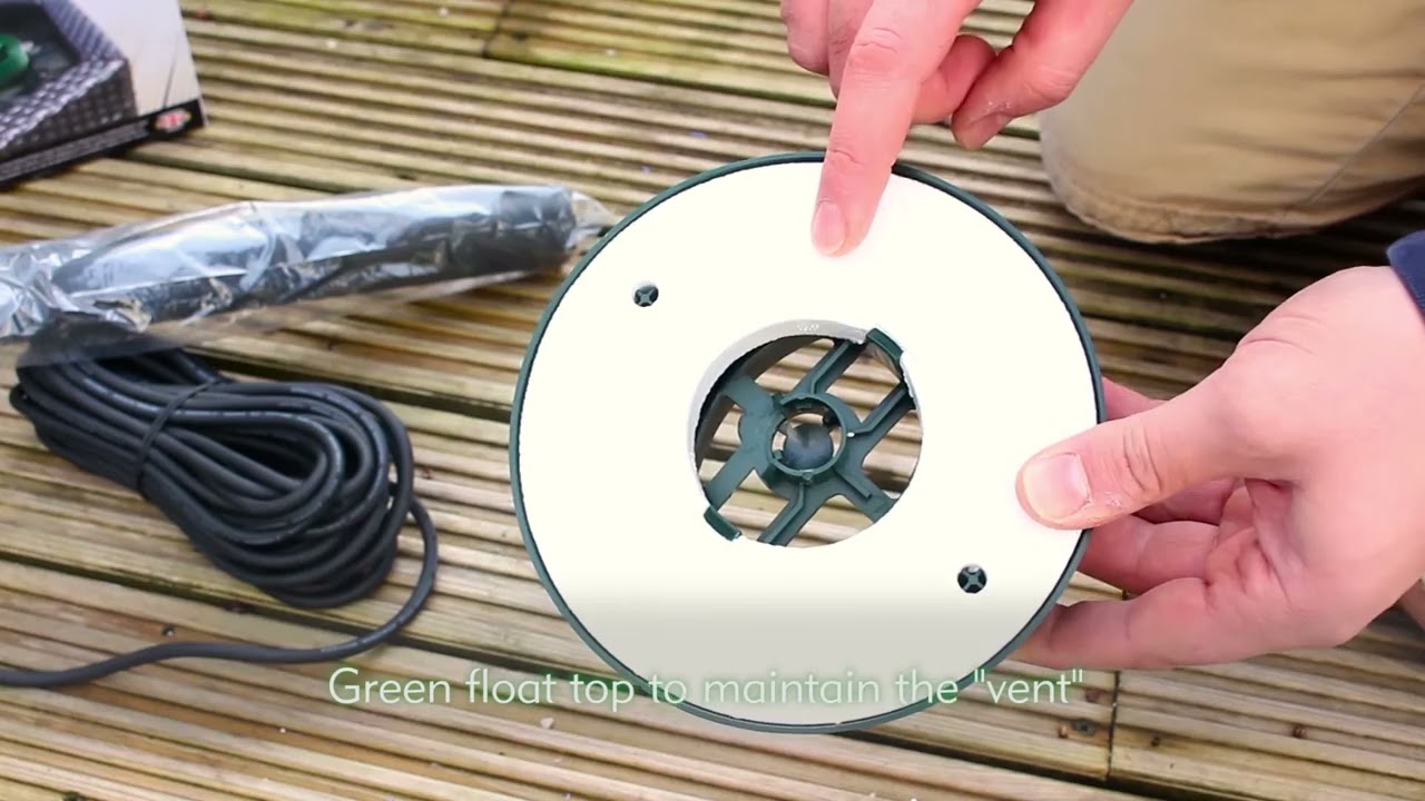 How to use the Blagdon Affinity Ice Vent Pond Heater