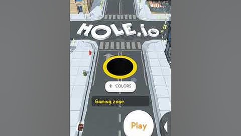 Hole.io 3d Android/ios gameplay
