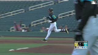 Zac Veen HAMMERS a Two-Run Home Run! | Colorado Rockies Prospect | 04/05/2025