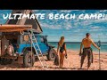 EPIC 4x4 BEACH CAMP IN THE DUNES NEAR KALBARRI- Living off the Reef, Spearfishing & Crayfish |Ep 21|