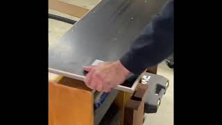 Great Table Saw OUTFEED Solution #shorts