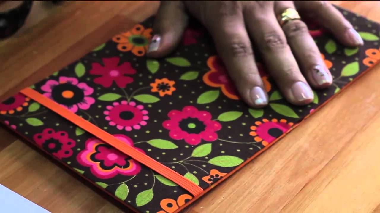 Porta-blocos de cartonagem - Artesanato - Ateliê Centauro - Artesã Valeria Moraes