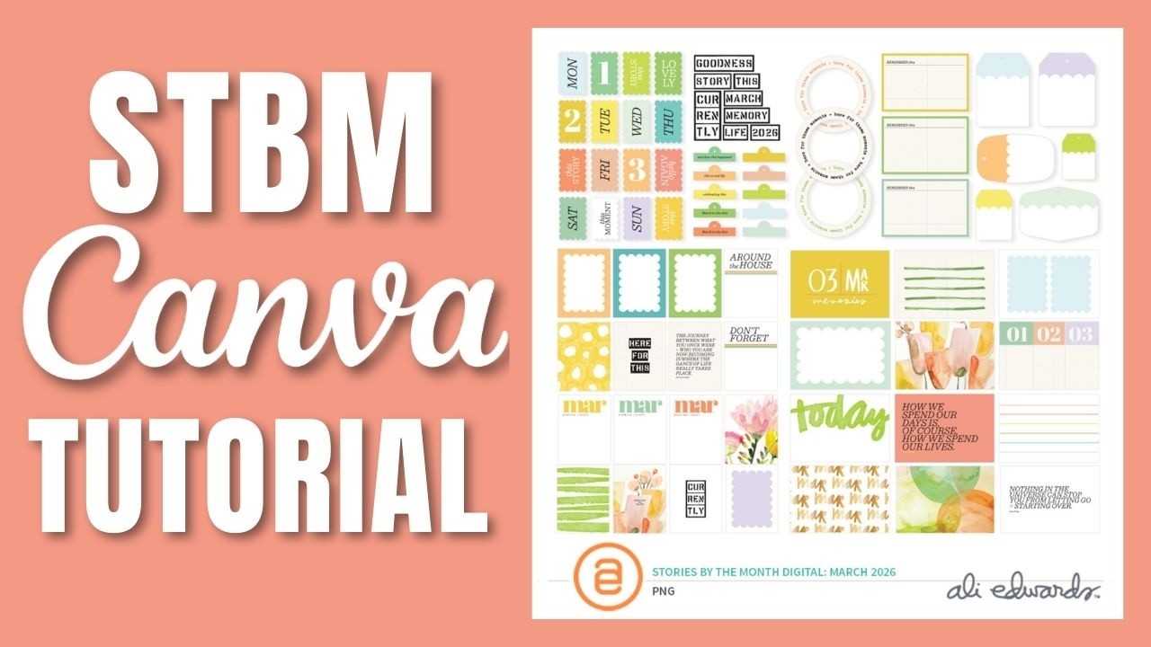 Как я адаптирую цифровые наборы в Canva для сохранения воспоминаний