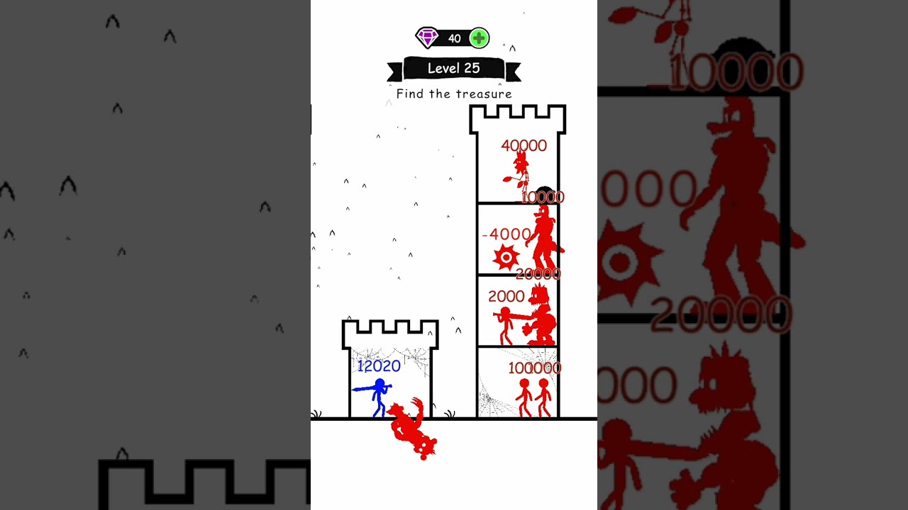 Stick Hero : Tower Defense Level 25 part2 🔥 