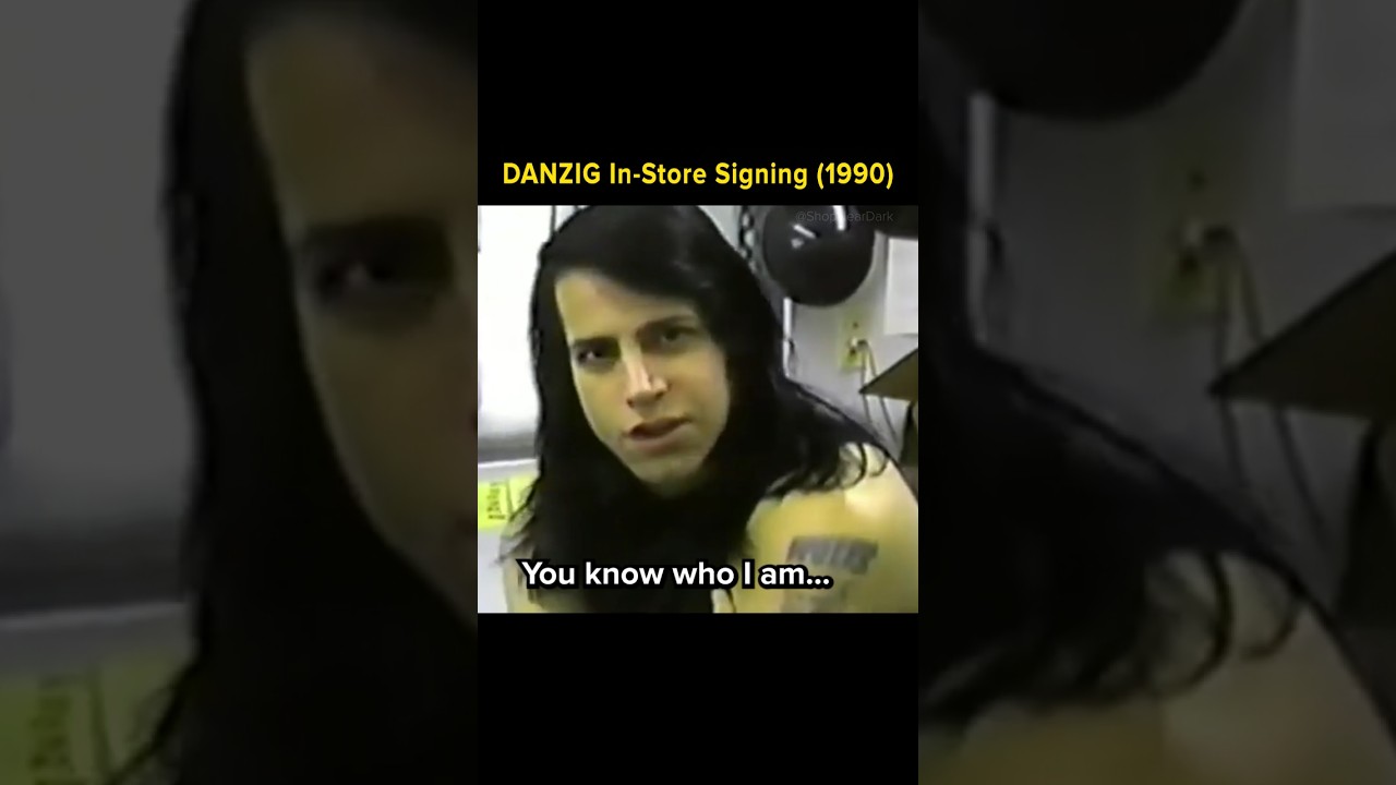 Have you ever seen Danzig smile this much? 😈