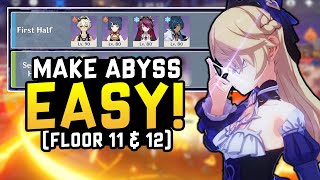 F2P HOW TO BEAT 2.8 SPIRAL ABYSS! F2P Genshin Impact 2.8 Detailed Spiral Abyss Guide for 11 \& 12