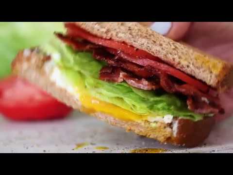 Bacon Egg and Avocado Breakfast Sandwich - Skinnytaste