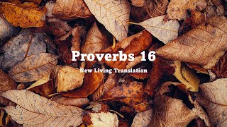 The Holy Bible - Proverbs Chapter 16 (NLT) Full Audio with Text